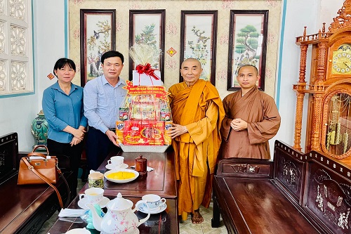 Ban Tôn giáo Tỉnh Đồng Nai chúc mừng Phật Đản Tổ Đình Quan Âm Tu Viện